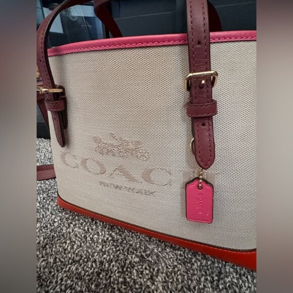 COACH MOLLIE 26 TOTE IN COLORBLOCK - Picture 13 of 13